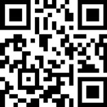 A qr code with black squaresDescription automatically generated